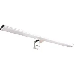 Applique De Salle De Bain 60cm Chrome Techno OPTICARE? (IP44 12W 4000K 780LM) - Voltman