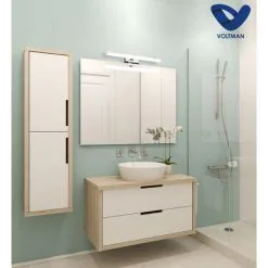 Applique De Salle De Bain 57 Cm Chrome (12W 960LM 4000K IP44) - Voltman -Pas Cher VOLTMAN Magasin 38276249 3