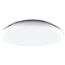 Plafonnier Spécial Salle De Bain IP54 (18W 1710LM 4000K) Blanc - Voltman