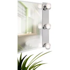 Réglette 3 Spots Spécial Salle De Bain IP44 (13,5W 1050LM 3000K) Chrome - Voltman -Pas Cher VOLTMAN Magasin 38276316 3