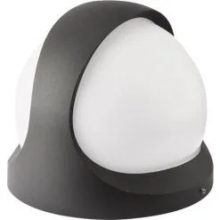 Applique Murale Extérieure IP65 (1200Lm 3000K A++) Gris - Voltman