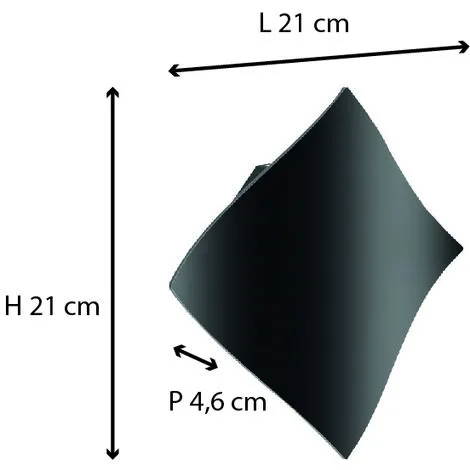 Applique Extérieure Filaire IP65 (1000Lm 3000K A++) Noire - Voltman 2 Applique Extérieure Filaire IP65 (1000Lm 3000K A++) Noire - Voltman – Image 2