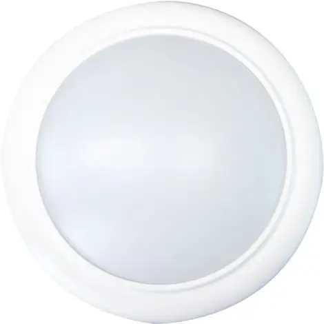 Hublot Extérieur Rond IP54 (1050LM 6500K A++) Blanc - Voltman 1 Hublot Extérieur Rond IP54 (1050LM 6500K A++) Blanc - Voltman