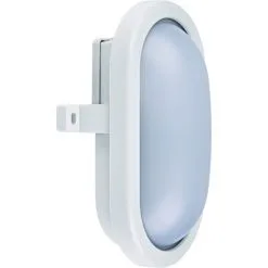 Hublot Extérieur Oval IP54 (850LM 6500K A++) Blanc - Voltman