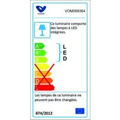 Projecteur Slim Avec Détecteur De Mouvement IP65 (3000LM 6500K A++) Blanc - Voltman -Pas Cher VOLTMAN Magasin 38276466 3