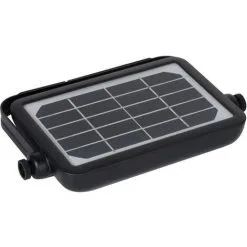 Applique Solaire Déporté Avec Détecteur De Mouvement IP65 (500Lm 4000K A++) Noire - Voltman