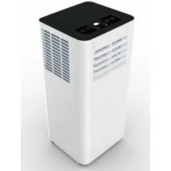 VOLTMAN Climatiseur Mobile 7000 BTU - 2,5KW - BLIZZ Blanc - 15m² - Programmable - Ecran Digital - 3-en1