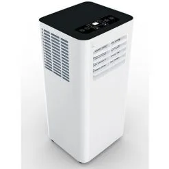 VOLTMAN Climatiseur Mobile 9000 BTU - 2,6KW - BLIZZ + Blanc - 25m² - Programmable - Ecran Digital - 3-en1 -Pas Cher VOLTMAN Magasin 39646144 4