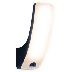 Applique Extérieure Avec Détecteur De Mouvement IP54 (1600Lm 3000K A++ ) Noir - Voltman