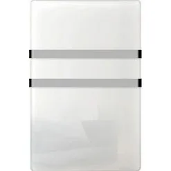 VOLTMAN Radiateur Sèche-serviette électrique 1000W Rayonnant Blanc - Thermostat Programmable - Détecteur De Fenêtre Ouverte