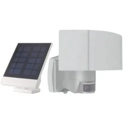 Applique Solaire Avec Détecteur De Mouvement IP44 (1000Lm 6000K A++) Blanc - Voltman