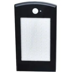 Applique Solaire IP65 (1350 LM 6000K) Noire - Voltman