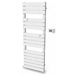 VOLTMAN VOM540025 - Sèche Serviettes Sec - Barres Plates - 750 Watts - Programmable - ...